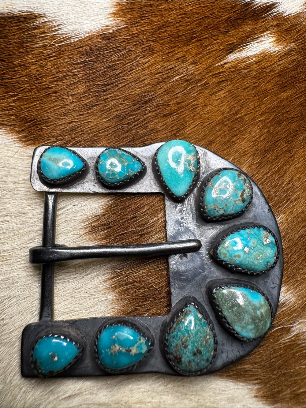 Turquoise Belt Buckle
